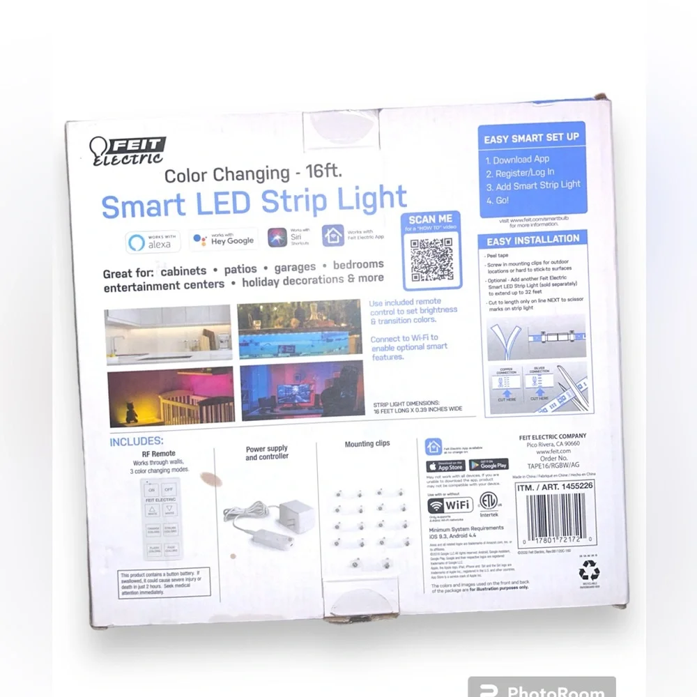 NIB Feit Electric Smart 16FT LED Strip